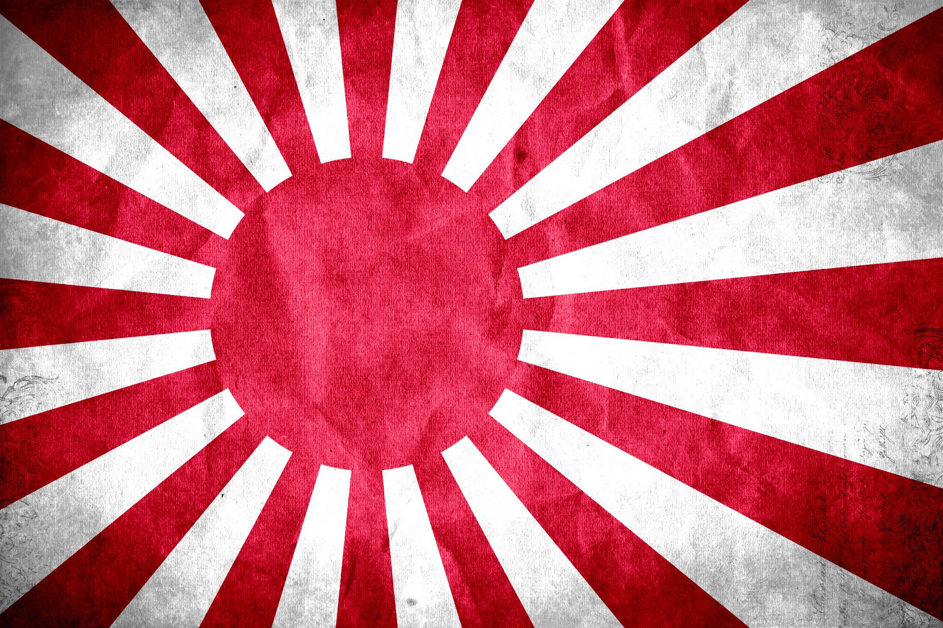 Filmy Sunrise Of Japan Flag Background
