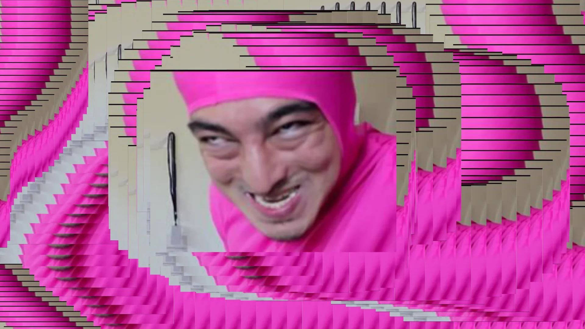 Filthy Frank In Pink Background