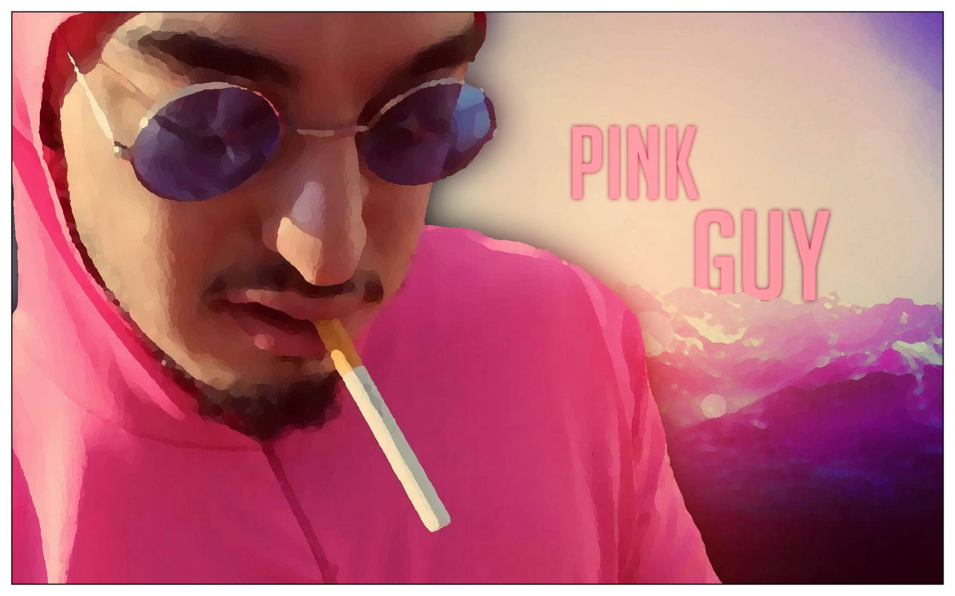 Filthy Frank Pink Guy Background