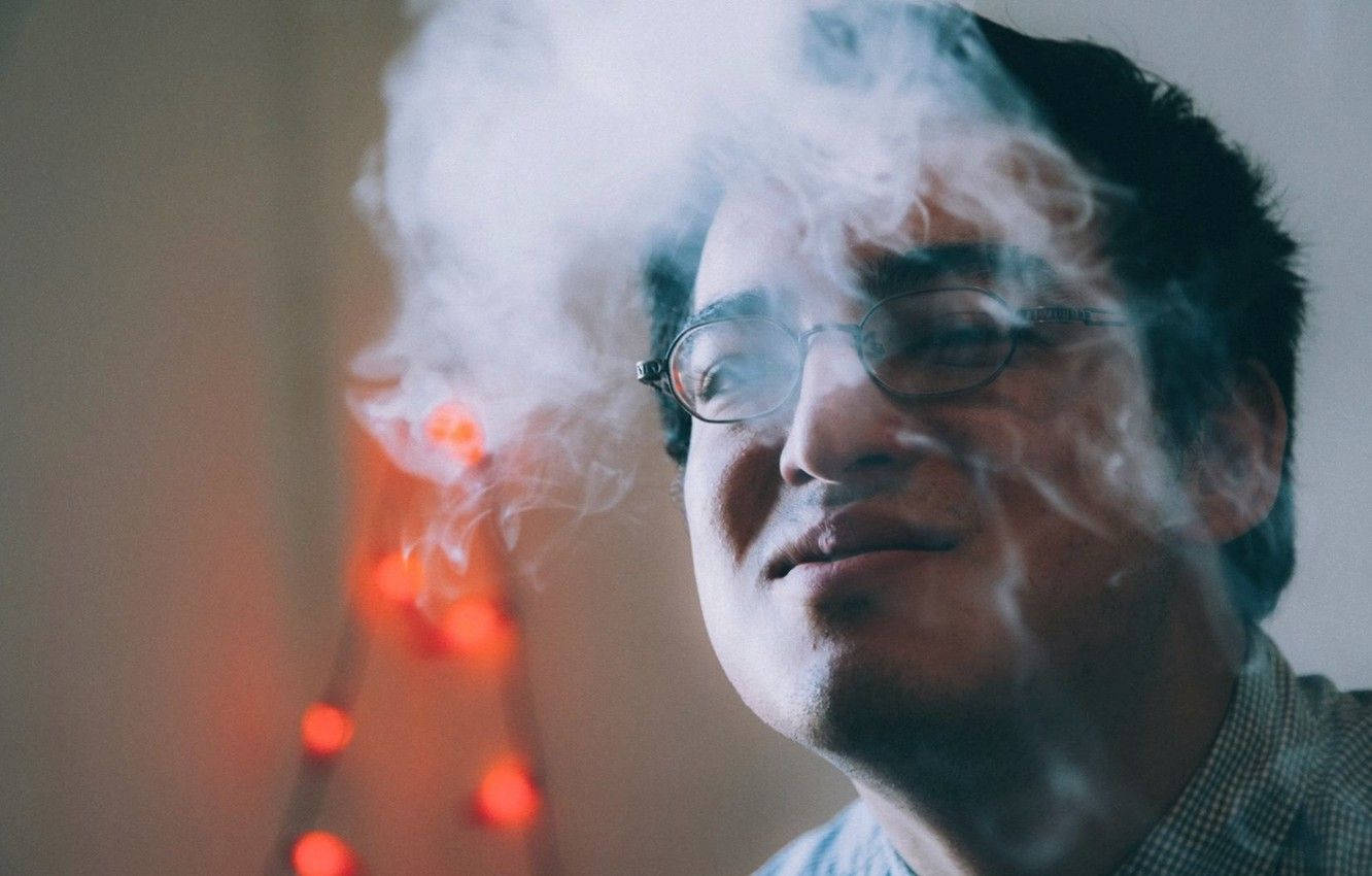 Filthy Frank With Smoke Background