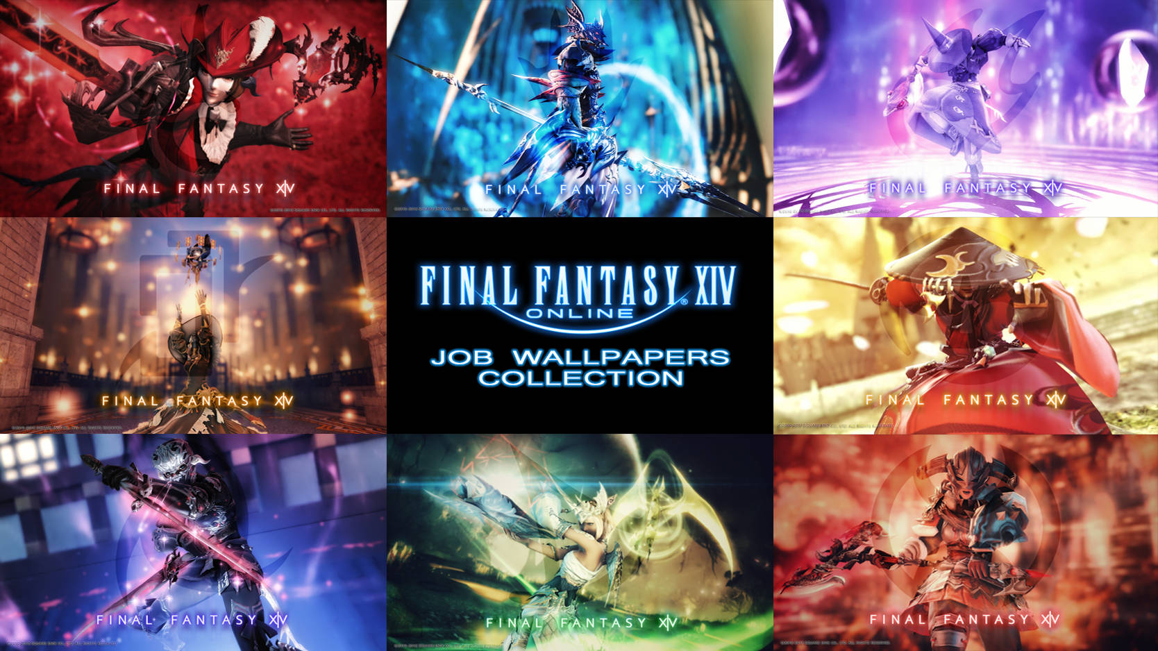 Final Fantasy 14 Job Collection Background