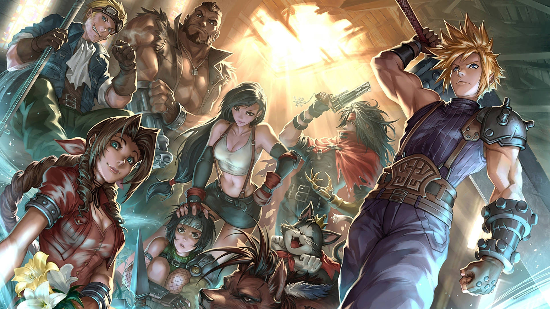 Final Fantasy 7 Cast Background
