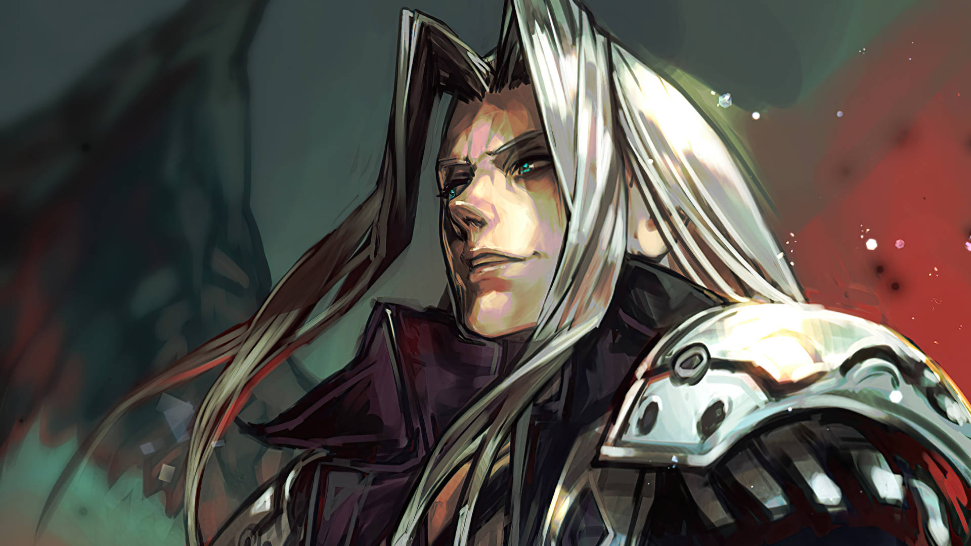 Final Fantasy 7 Sephiroth Art Background