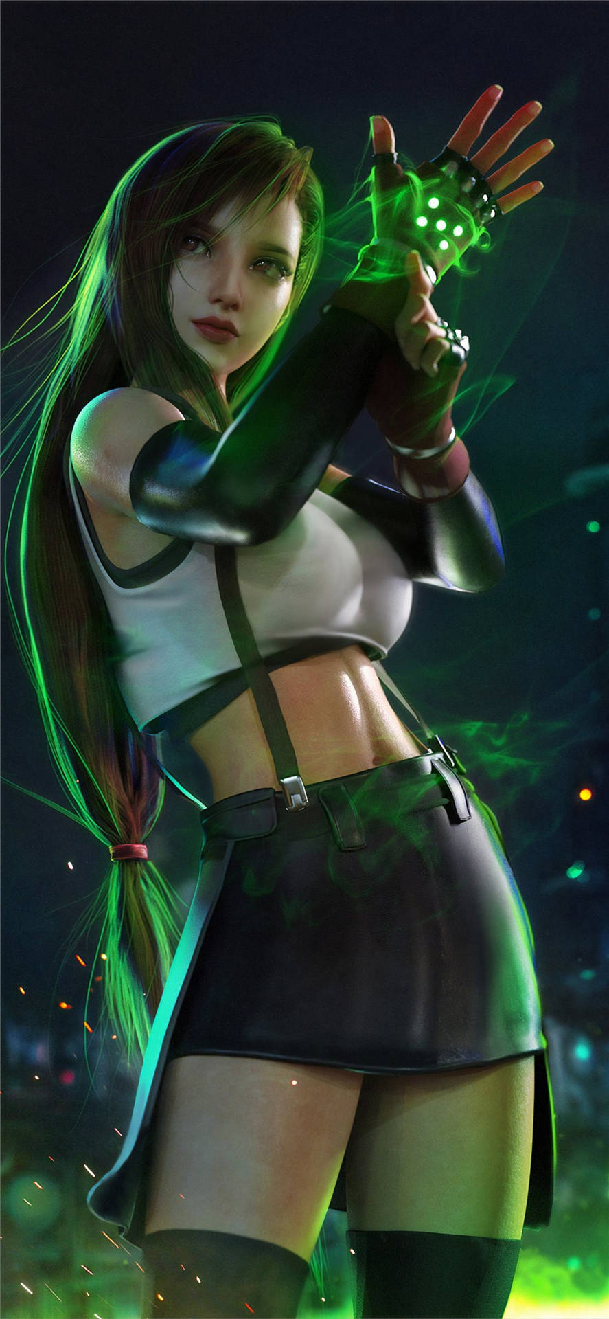 Final Fantasy Iphone Tifa Lockhart Background