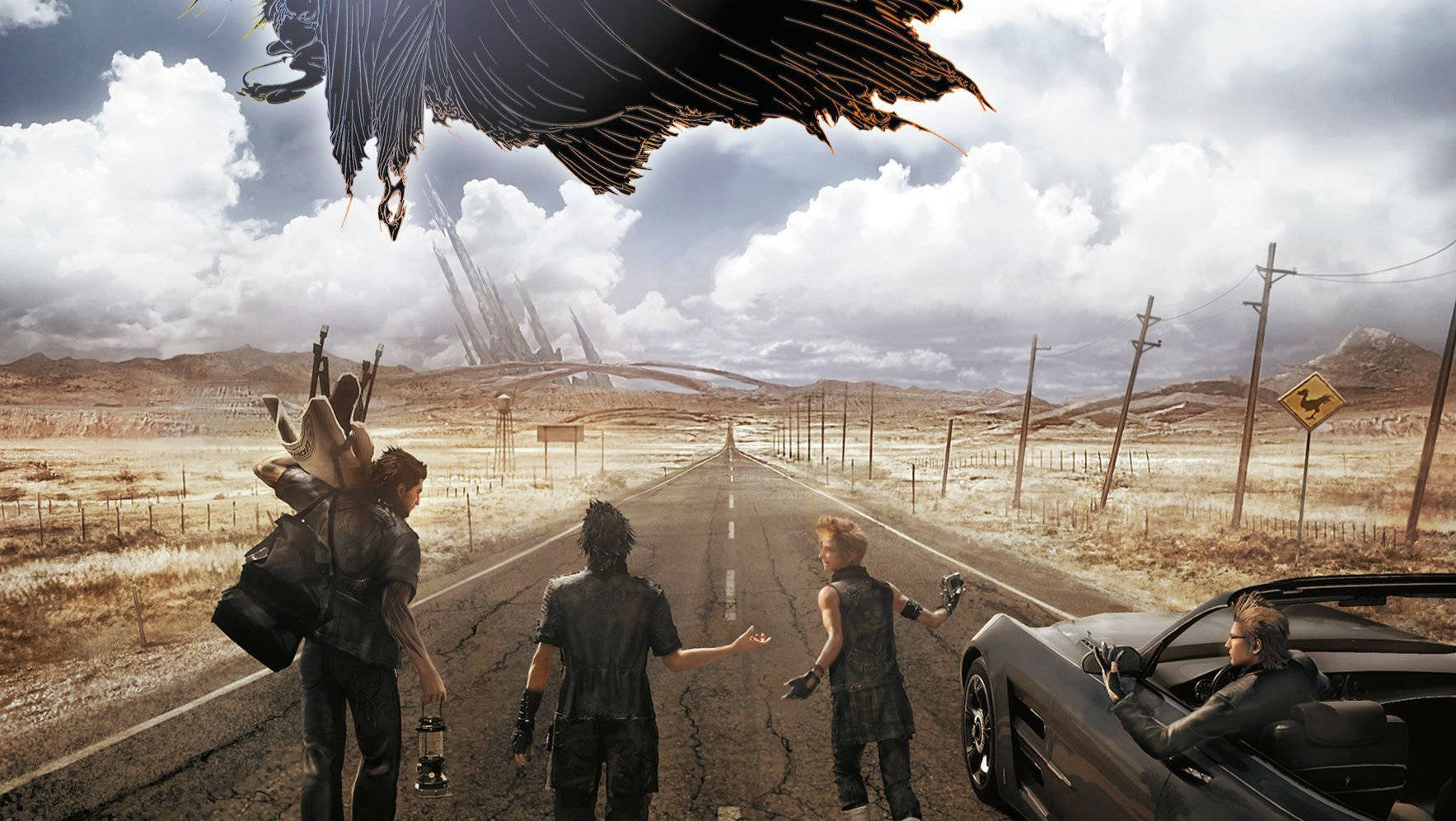 Final Fantasy Xv Noctis And Friends Background