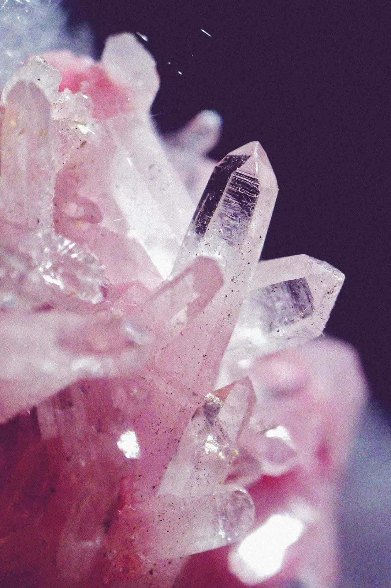 Find Balance And Clarity With Healing Crystals Background