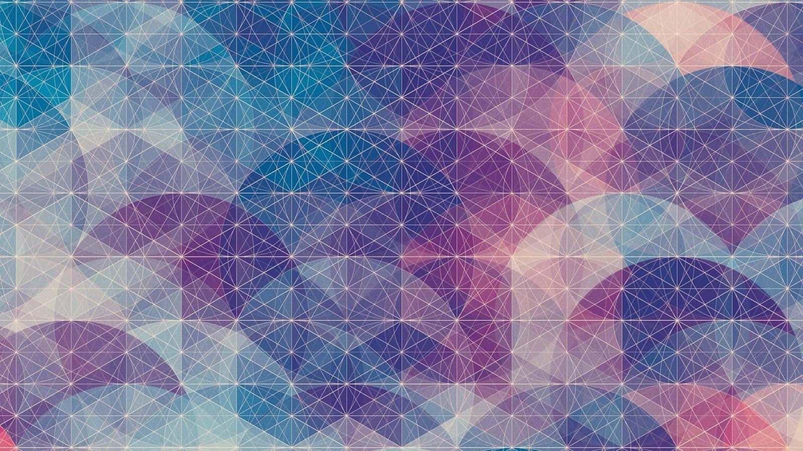 Find Beauty In The Symmetry Of A Modern Geometric Desktop Background