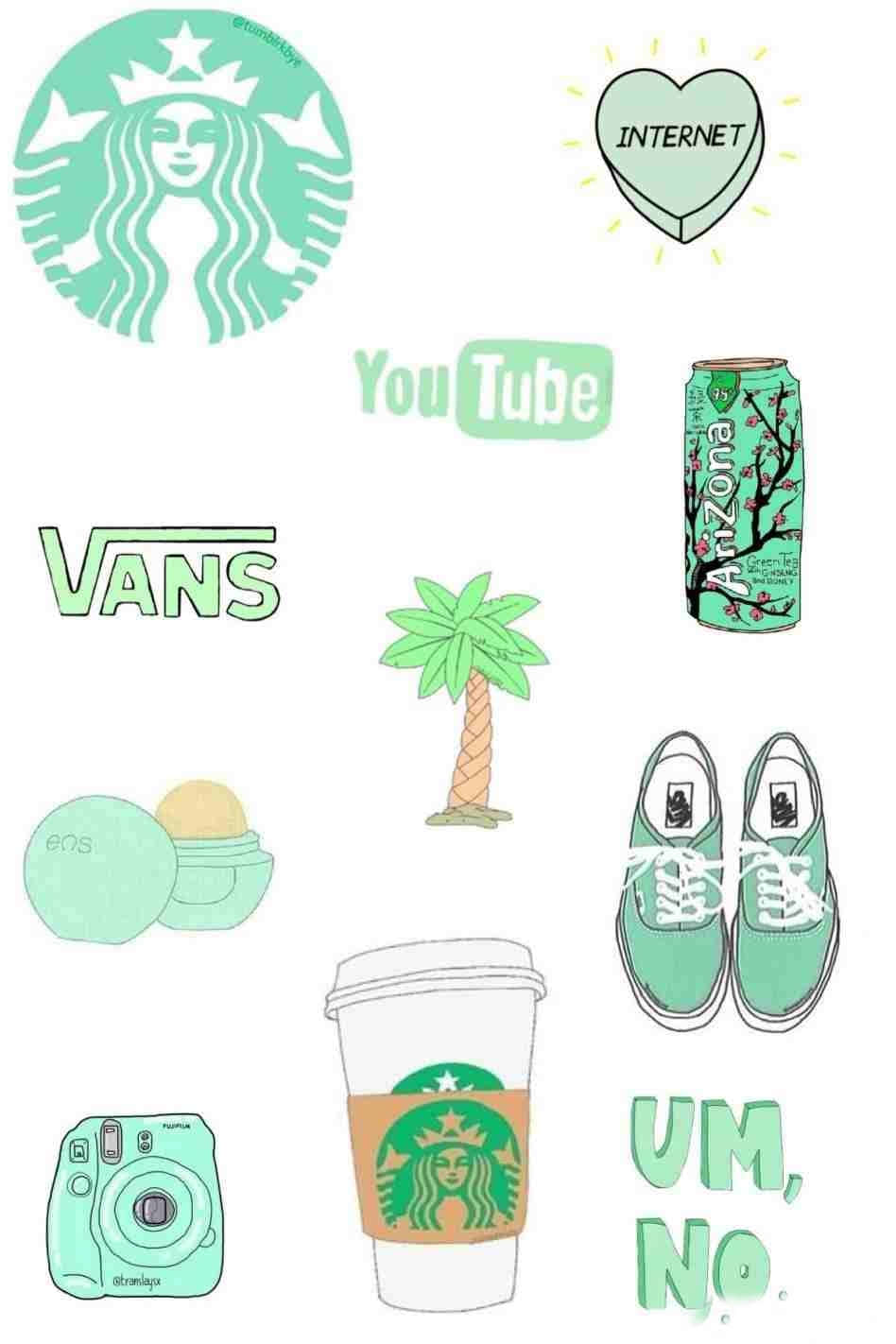 Find Calm While Enjoying Starbucks Background