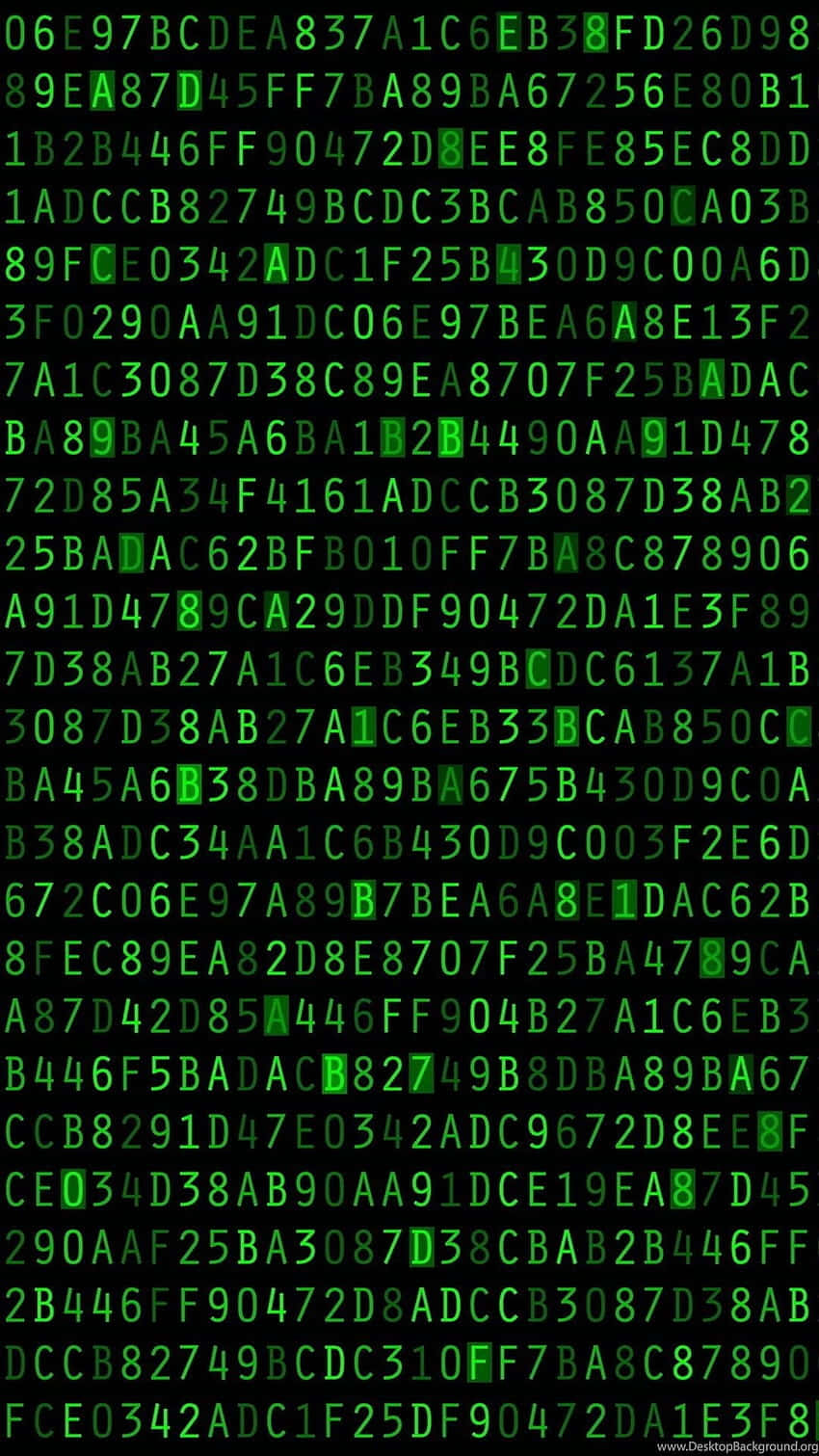 Find Clues In The Matrix Background