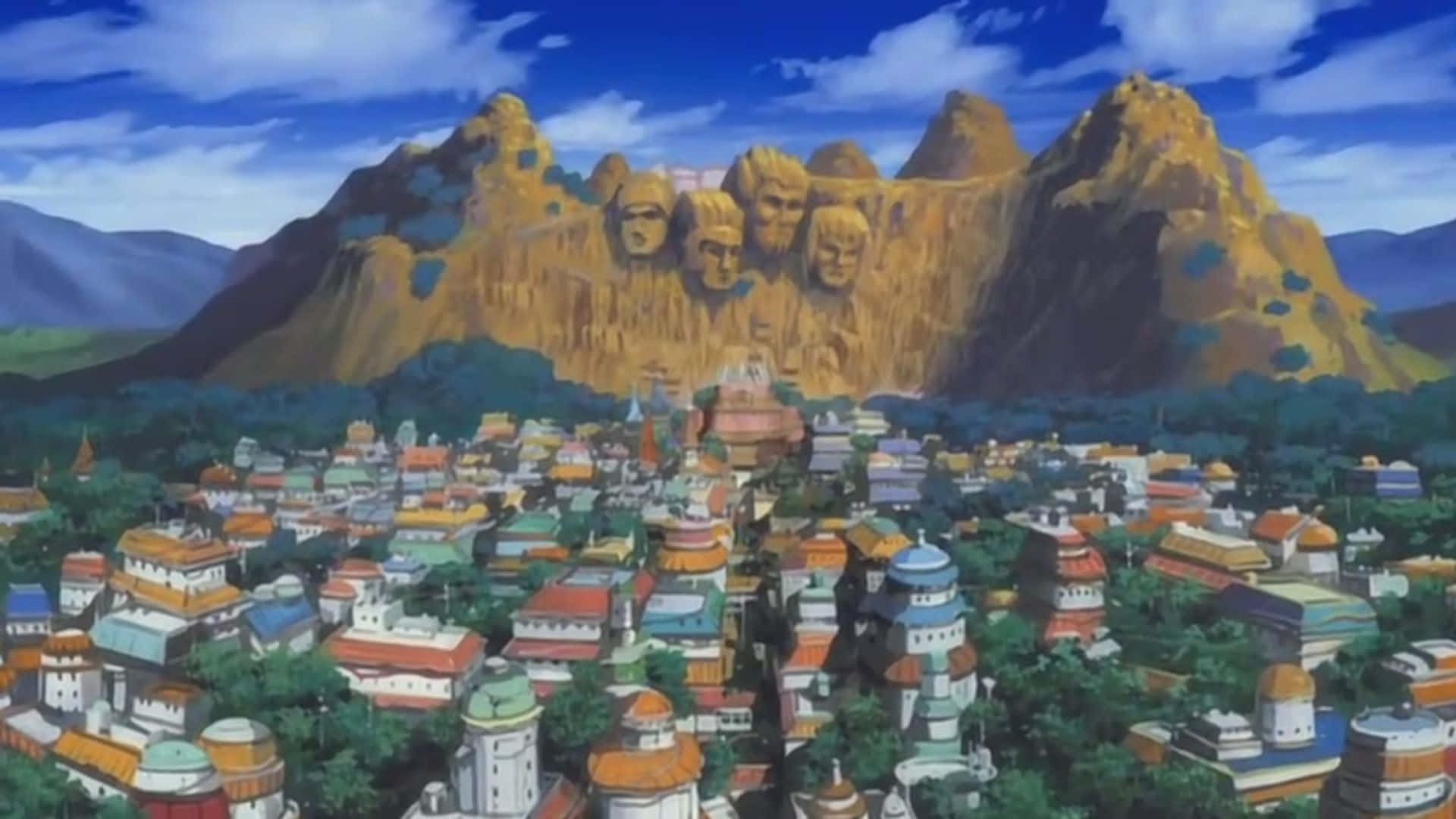 Find Inner Peace In The Peaceful Village Of Konoha Background