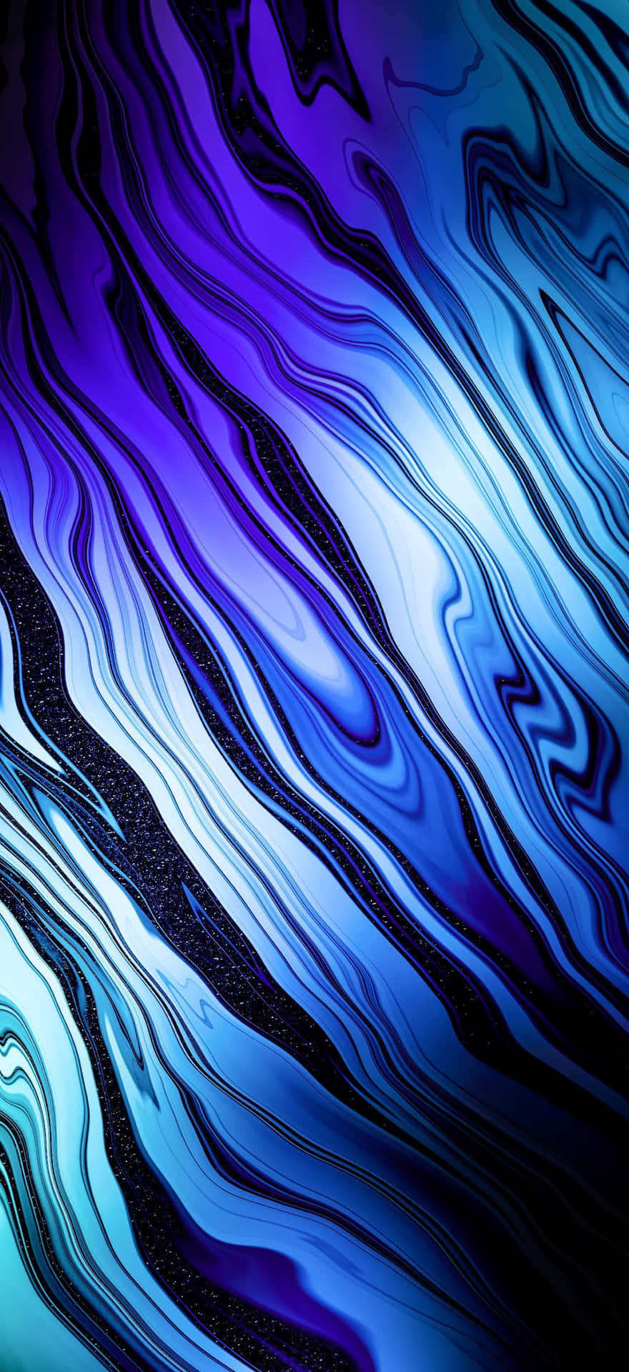 Find Peace In The Beauty Of Purple And Blue Background