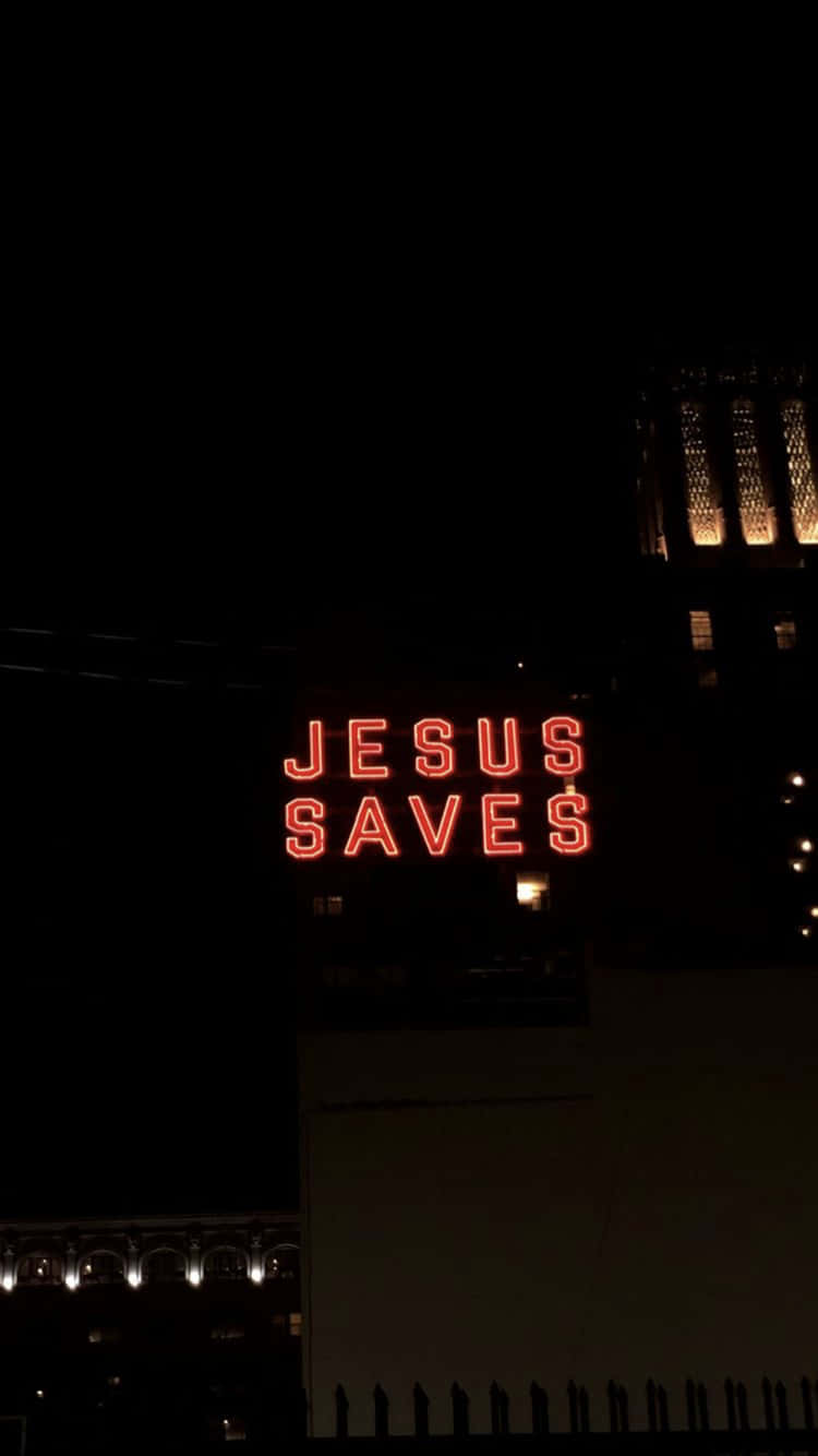 Find Salvation And Self-healing With Jesus. Background