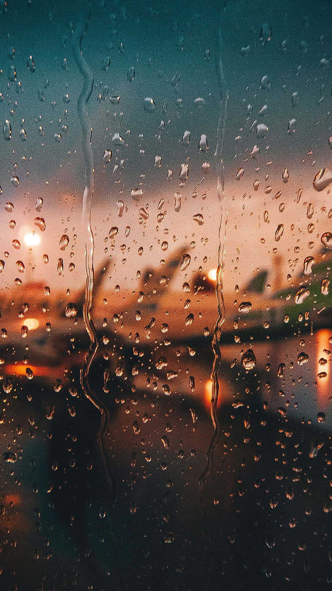 “find Solace In The Sound Of Rain.” Background