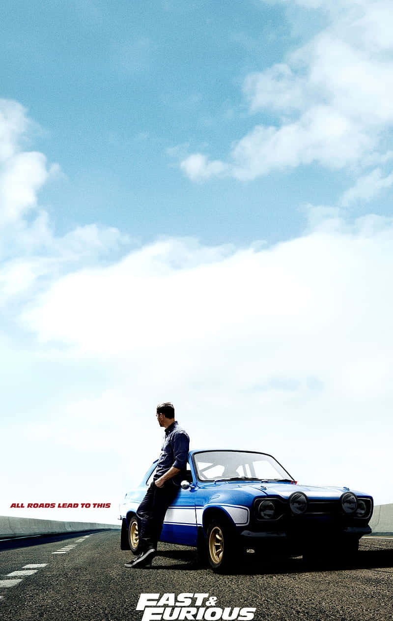 Find The Fast-paced Excitement Of The Fast And Furious Franchise On Your Iphone Background