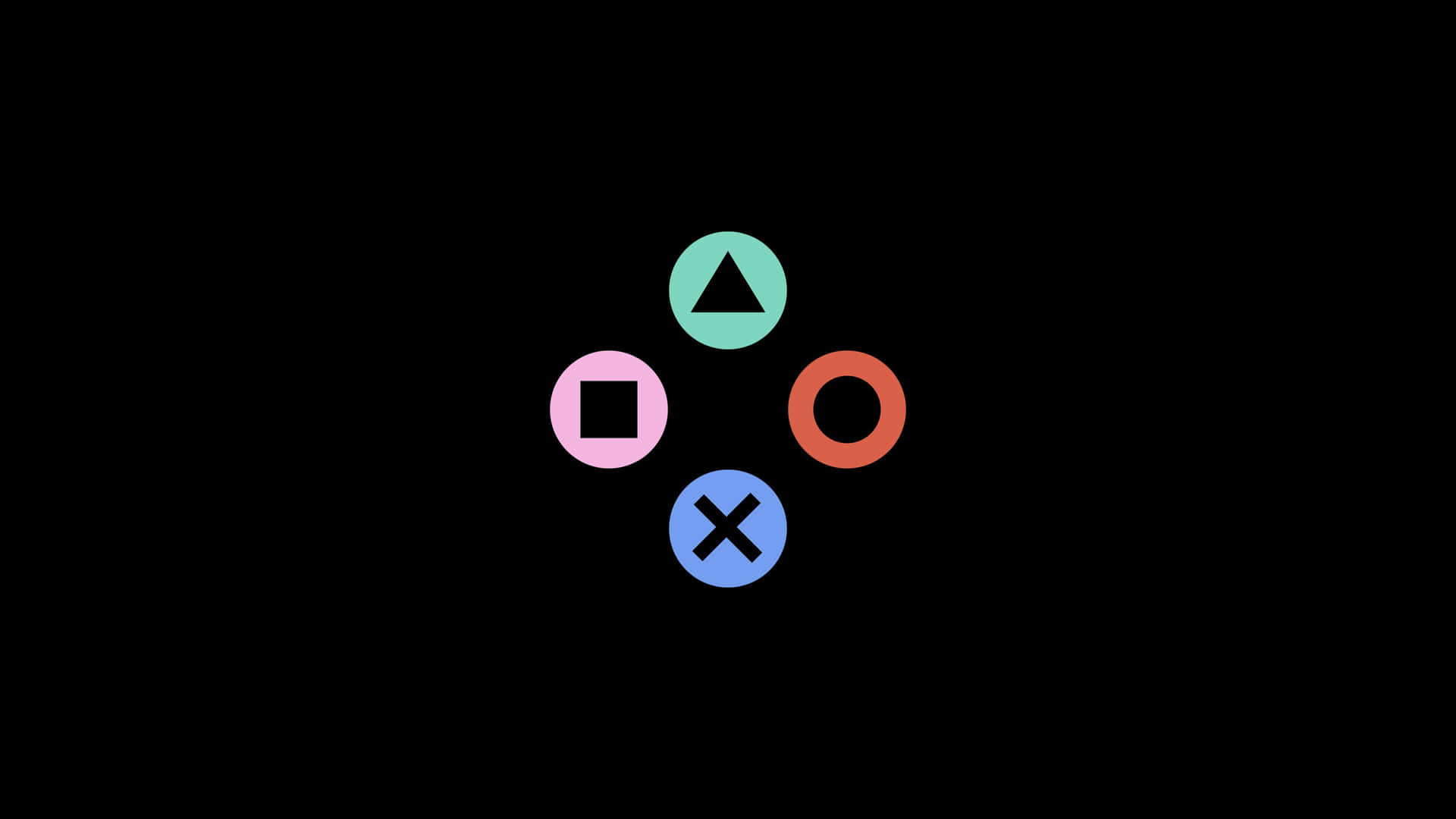 Find The Joy Of Gaming In Minimalist Gaming Background
