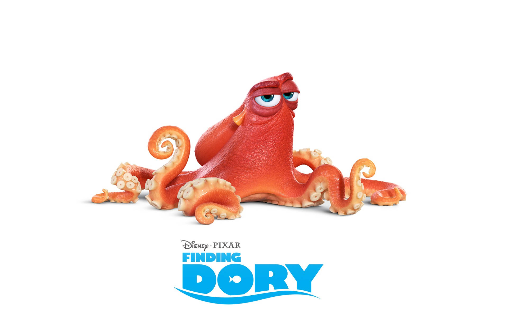 Finding Dory Hank In White Background Background