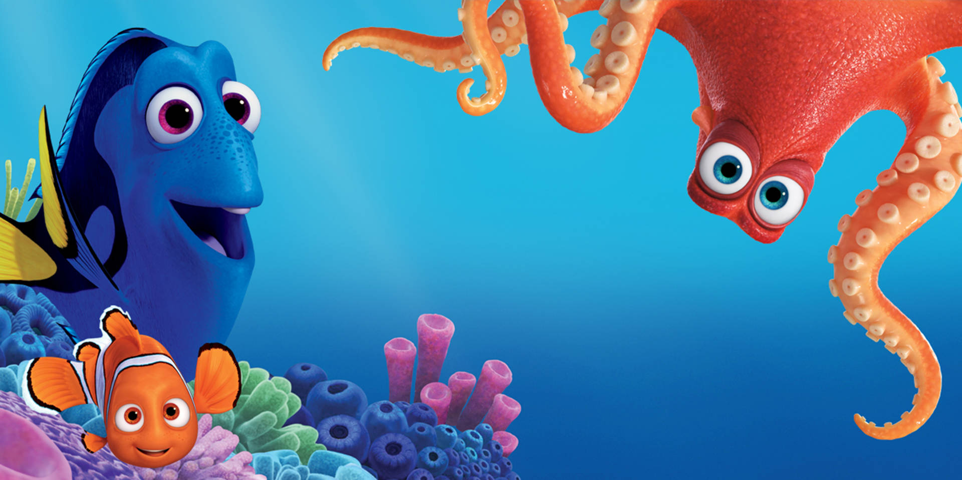 Finding Dory Hank Nemo In Ocean