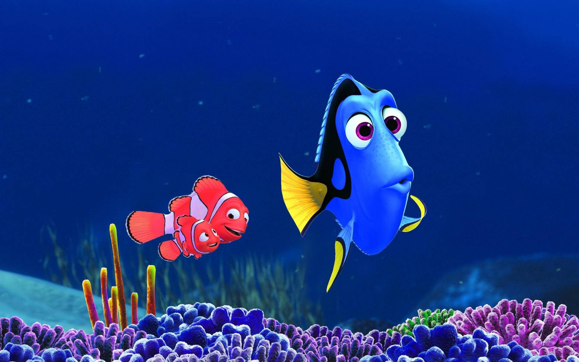 Finding Dory Nemo, Marlin And Dory