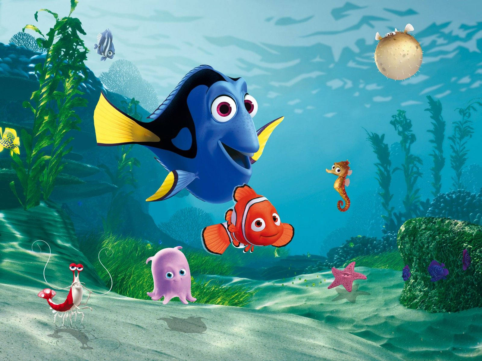 Finding Nemo Characters And Friends