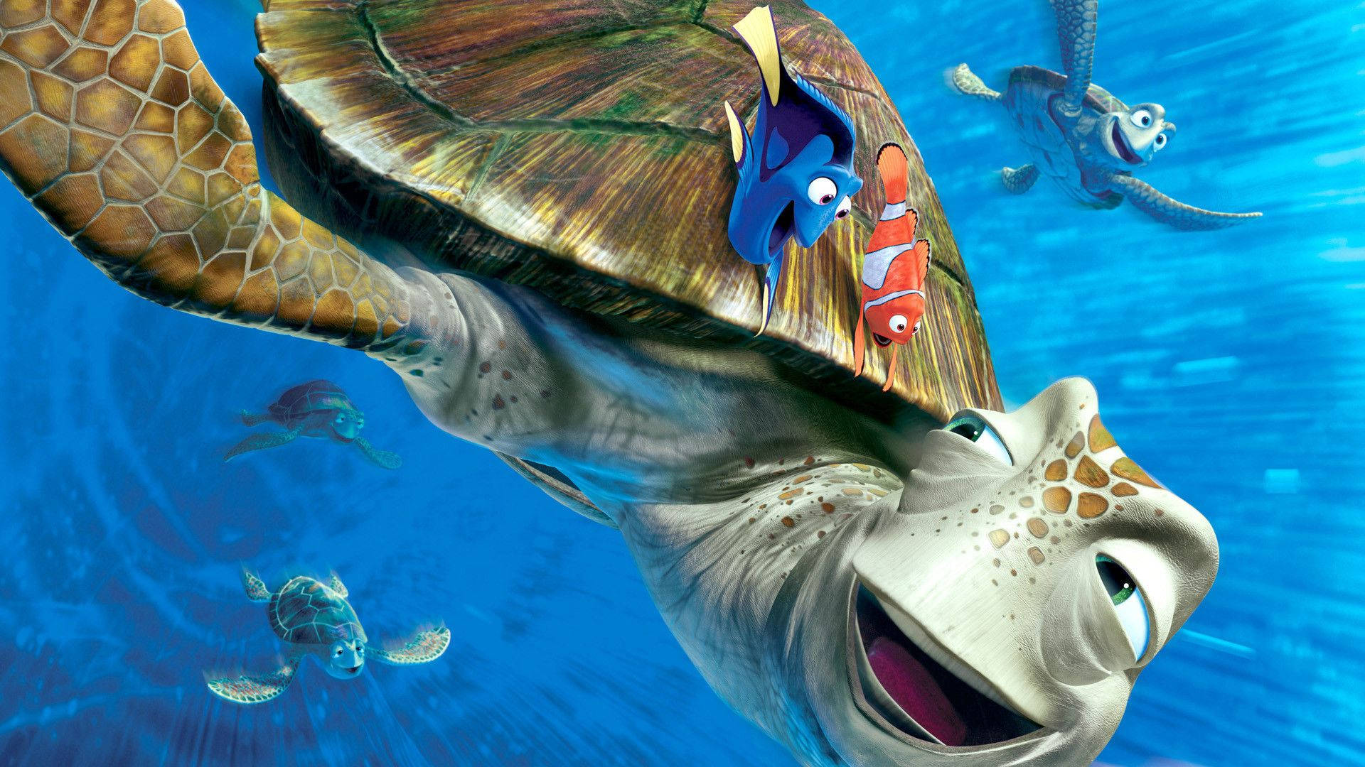 Finding Nemo Dory And Marlin Riding