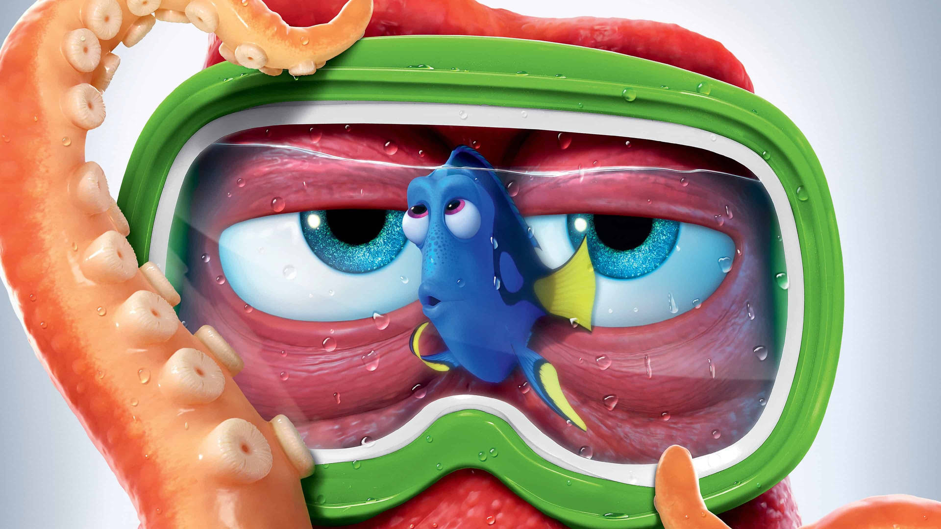 Finding Nemo Dory On Hanks Goggles