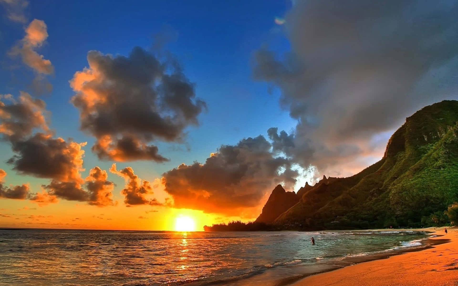 Finding Tranquility In The Shimmering Waters Of Hawaii Beach