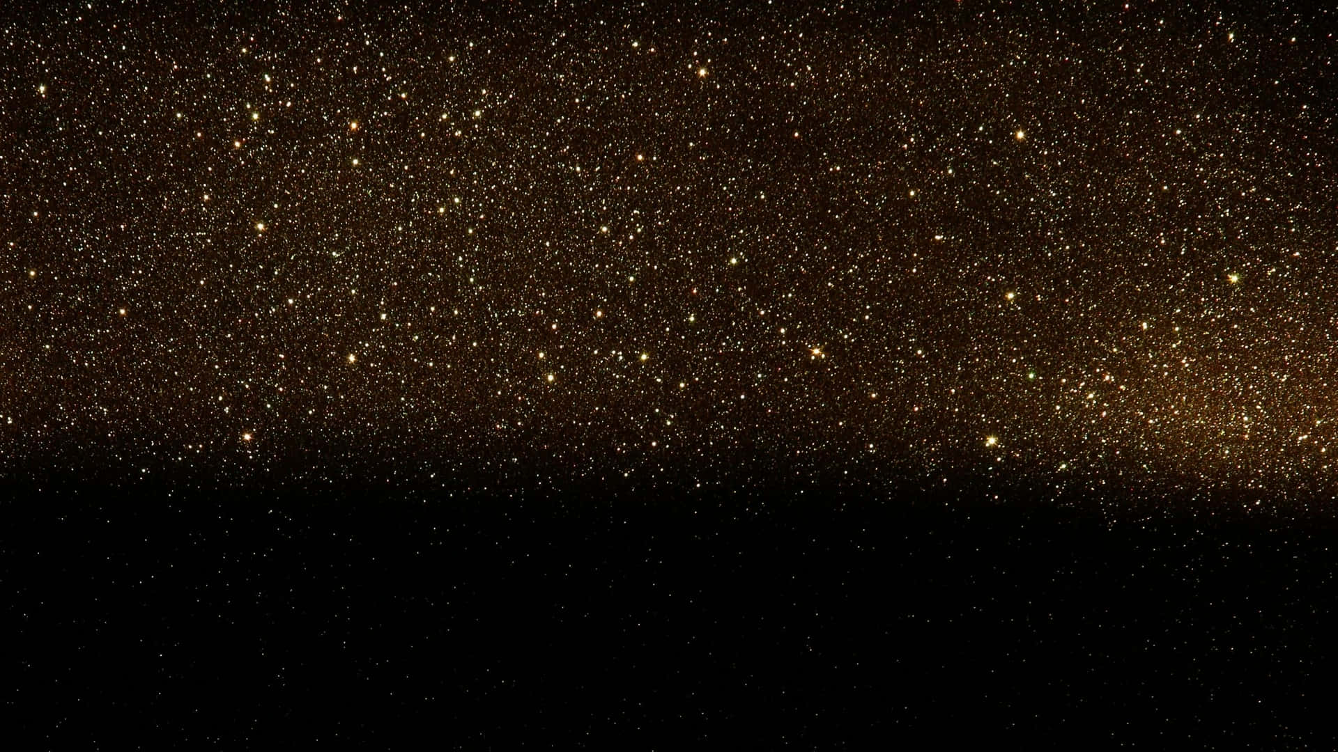 Fine Falling Black And Gold Glitter Background