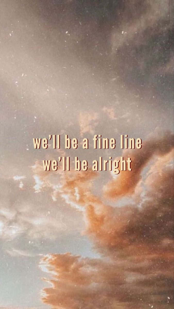 Fine Line Sky Lyrics Background