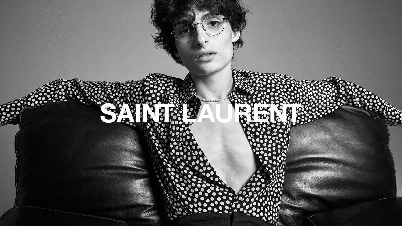 Finn Wolfhard Saint Laurent Model