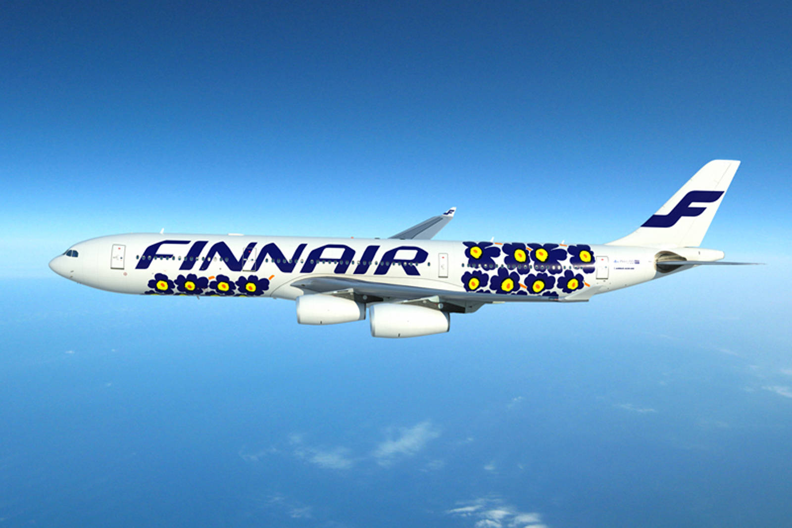 Finnair F Logo Background