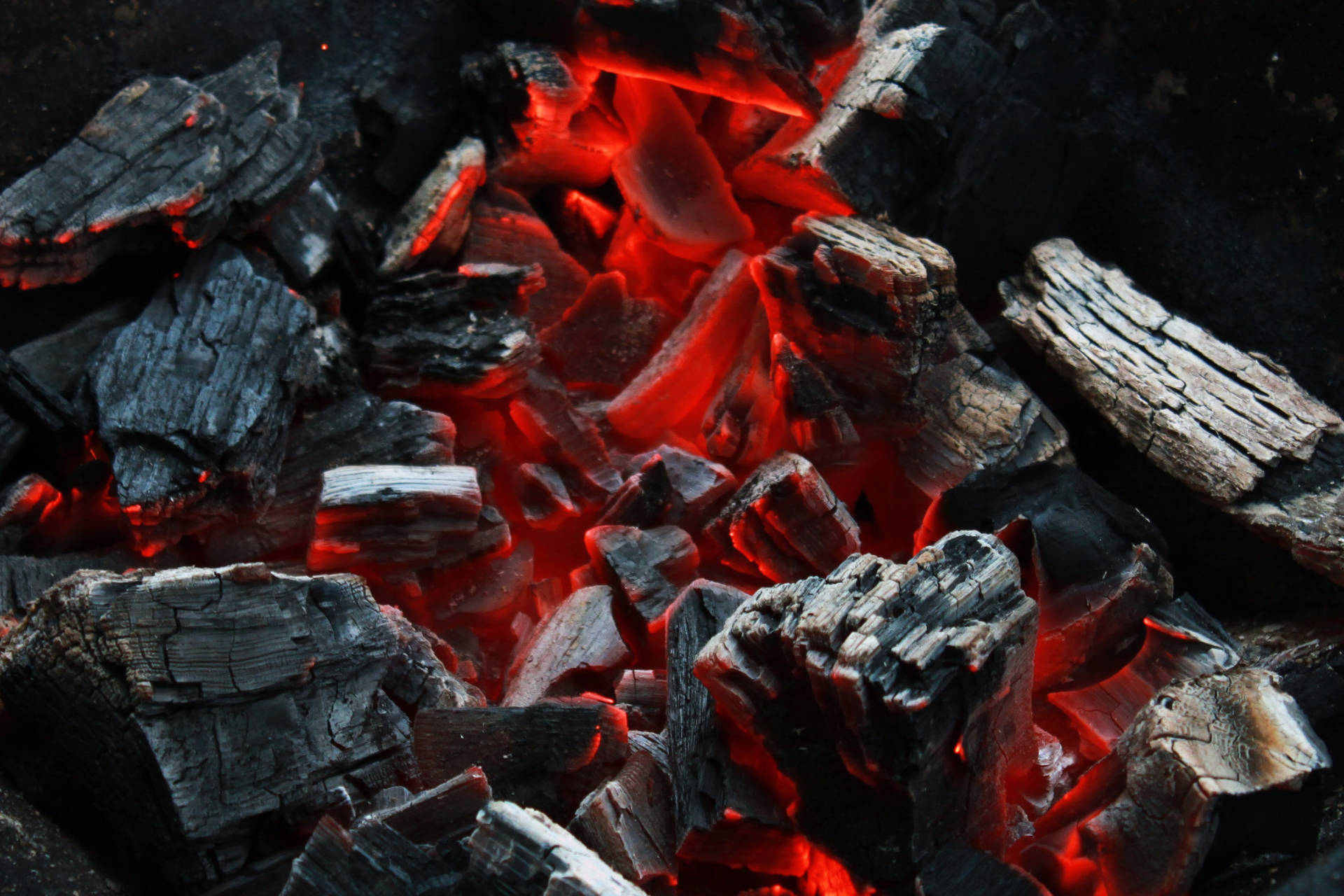Fire And Coals Background
