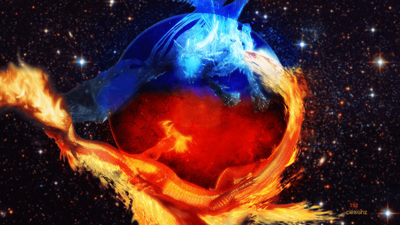 Fire And Ice Poem Background