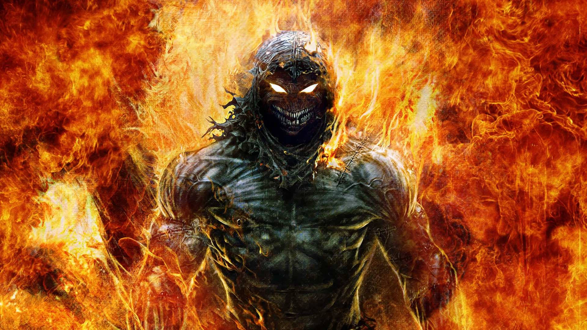 Fire Demon Background