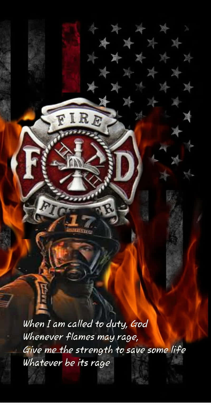 Fire Department Tagline Background