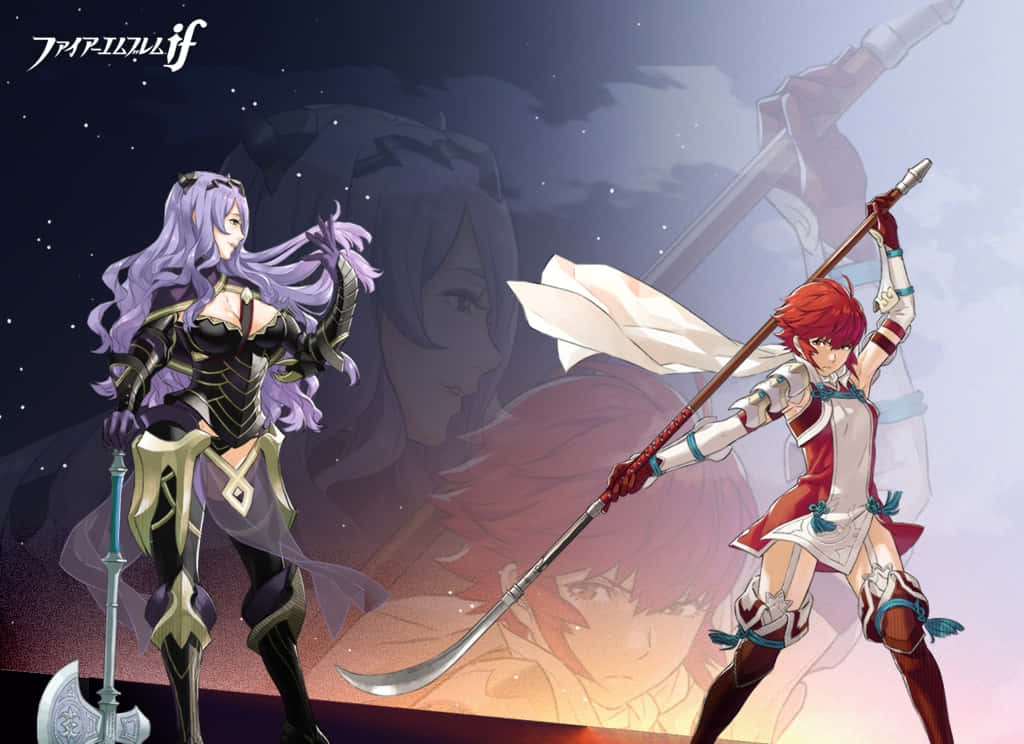 Fire Emblem Fates Camilla And Hinoka Background