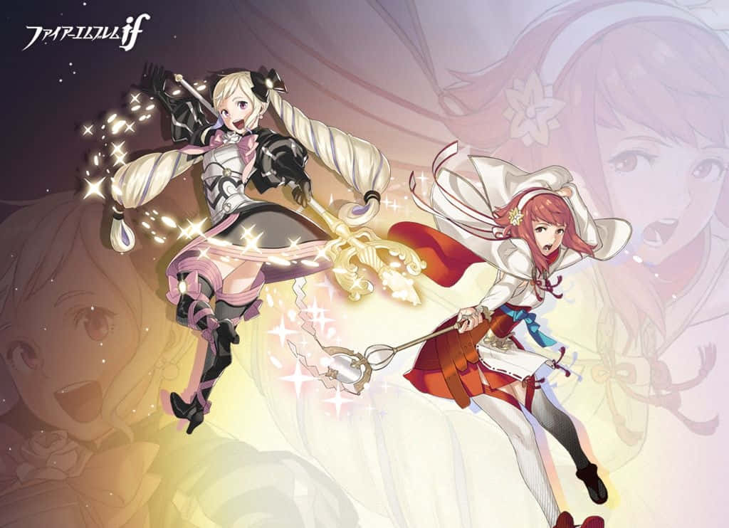 Fire Emblem Fates Elise And Sakura Background