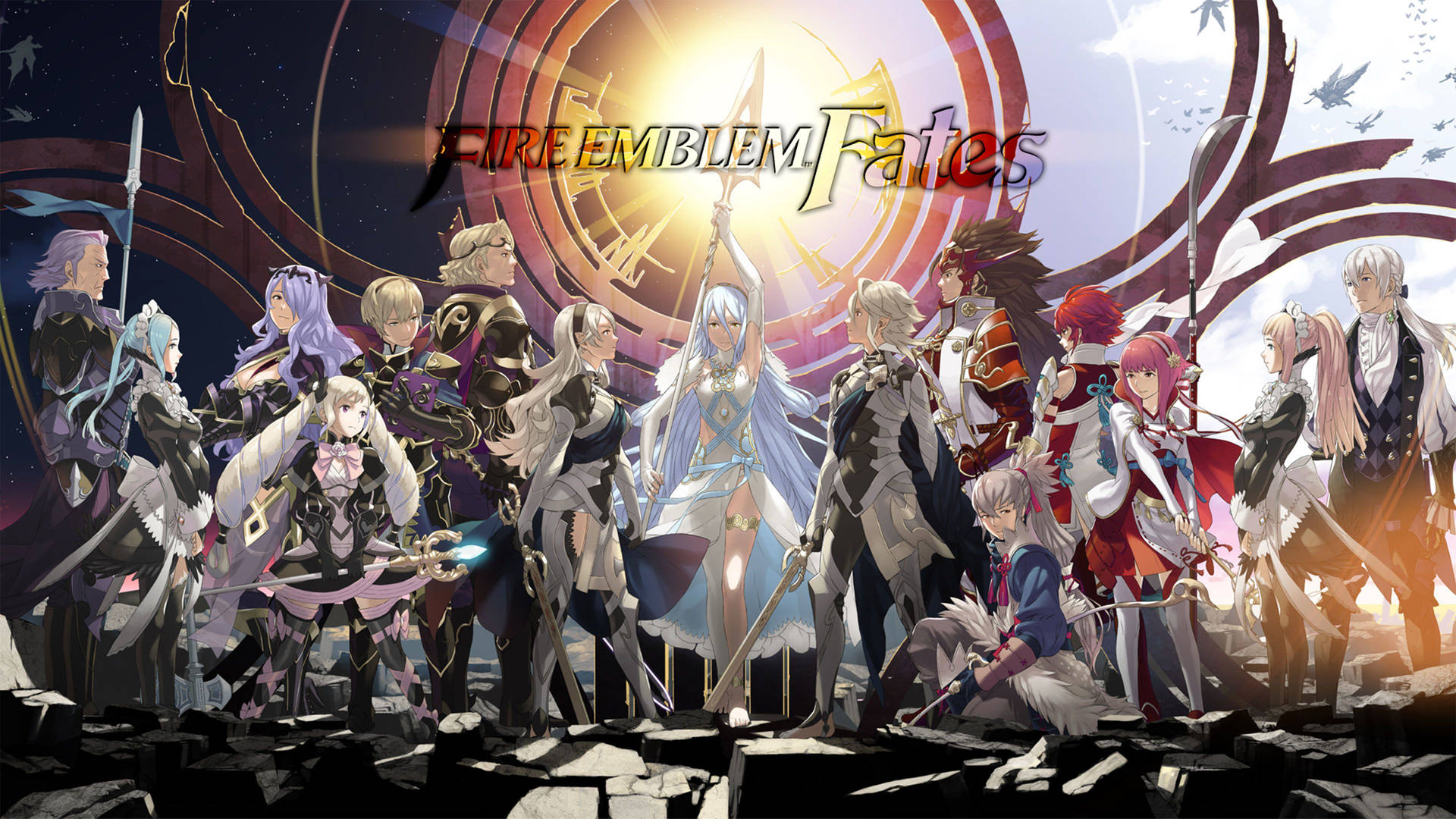Fire Emblem Fates Heroes Poster Background