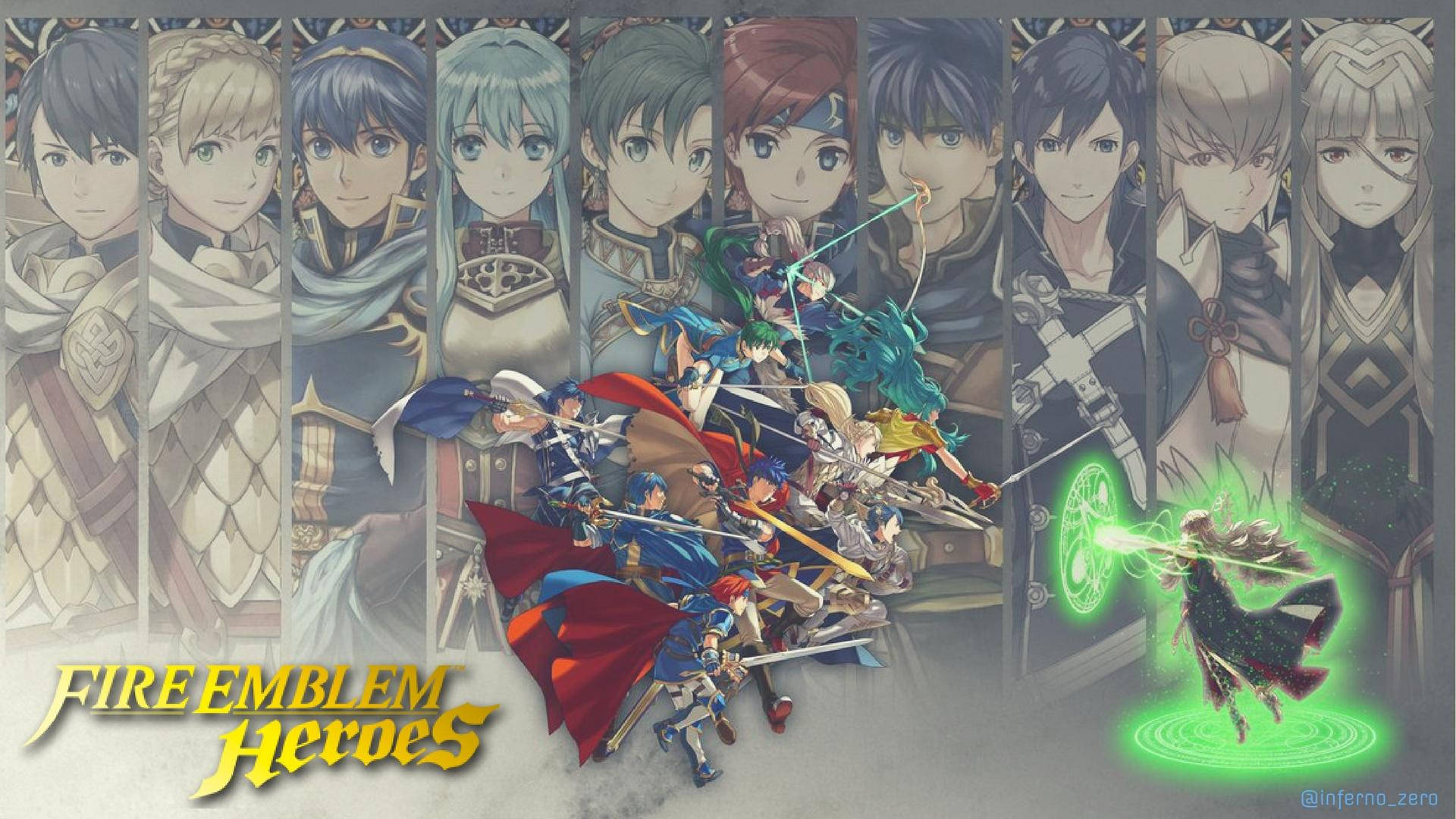 Fire Emblem Heroes Game Poster Background