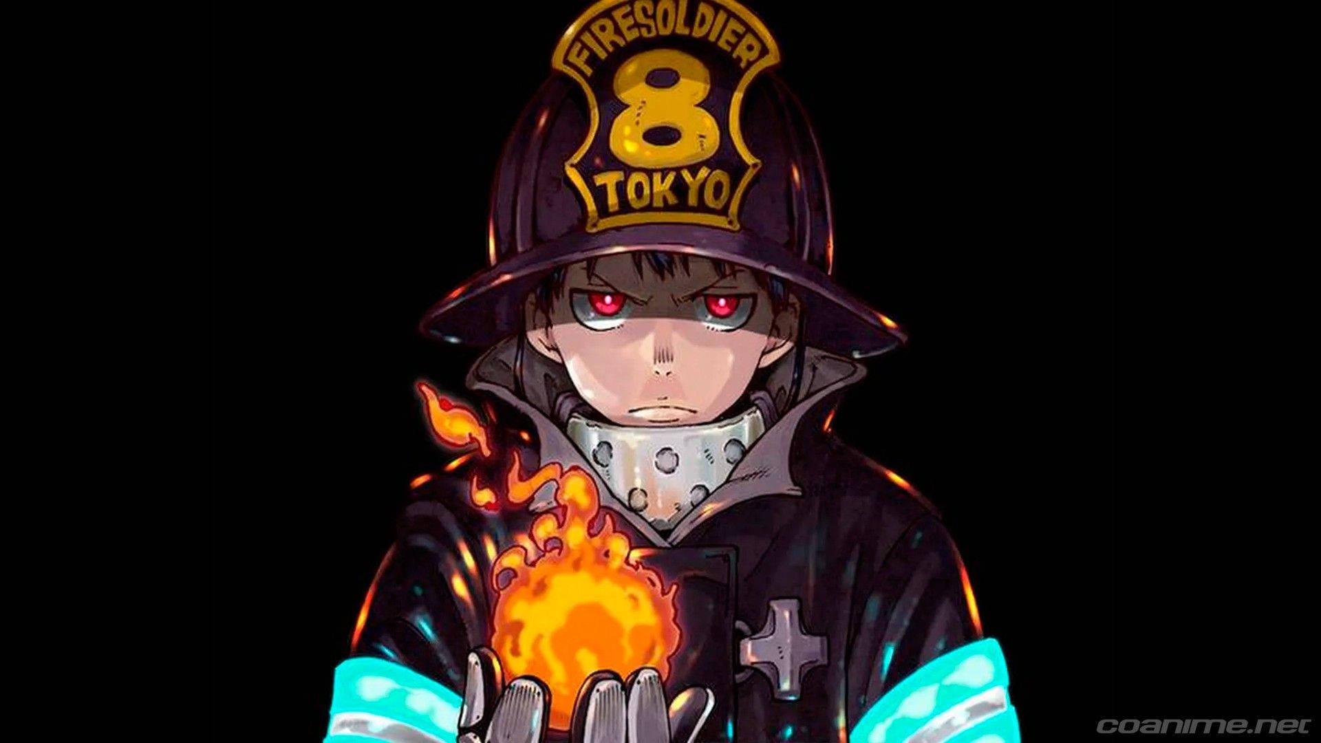 Fire Force Company 8 Shinra Background
