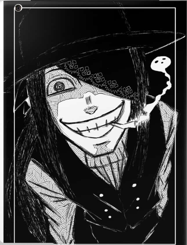 Fire Force Joker Ignites The Scene Background