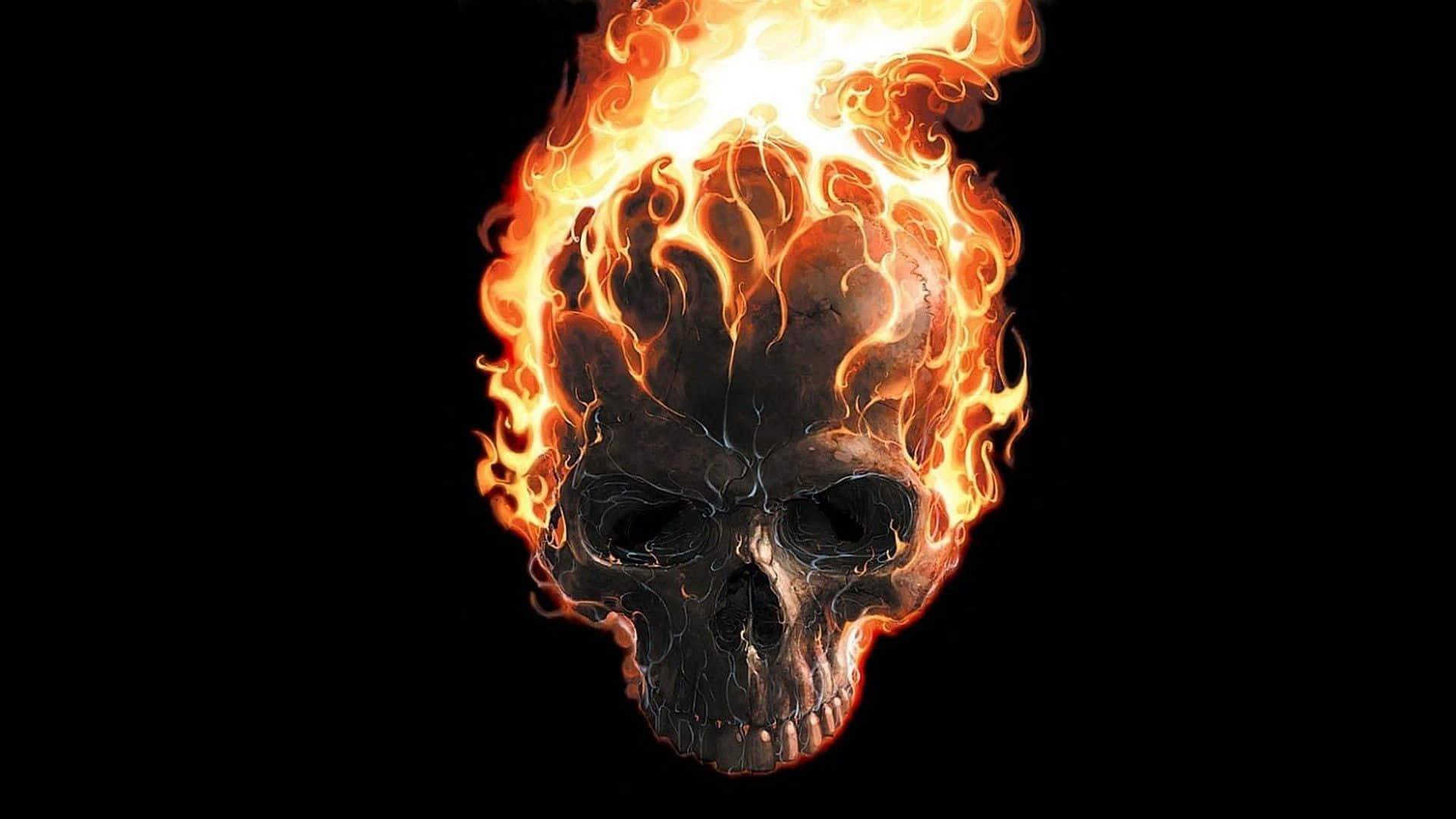 Fire Skull Ablaze