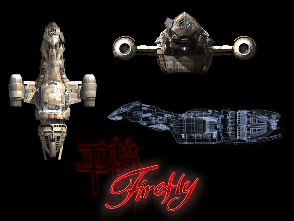 Firefly - A Spaceship And A Spacecraft Background