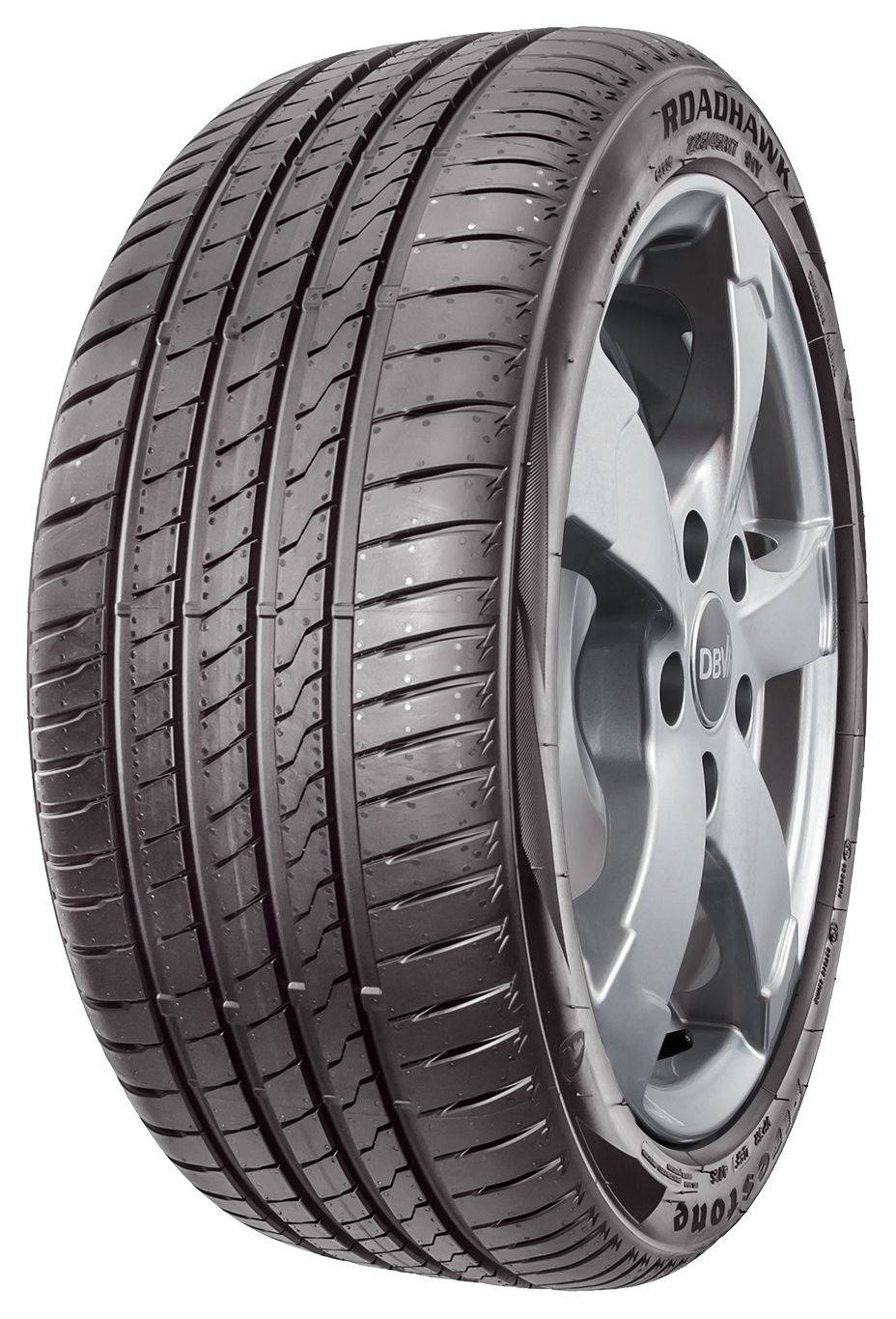 Firestone Thick Black And Silver Tire Background