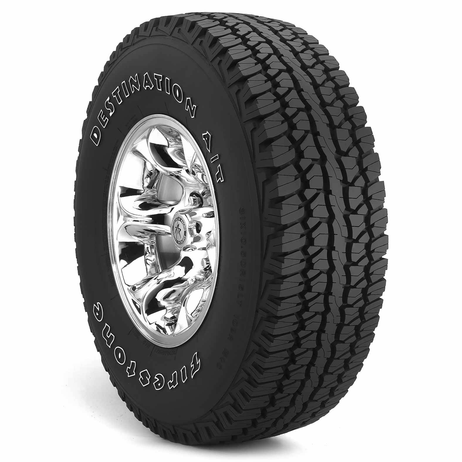 Firestone Thick Tire On White