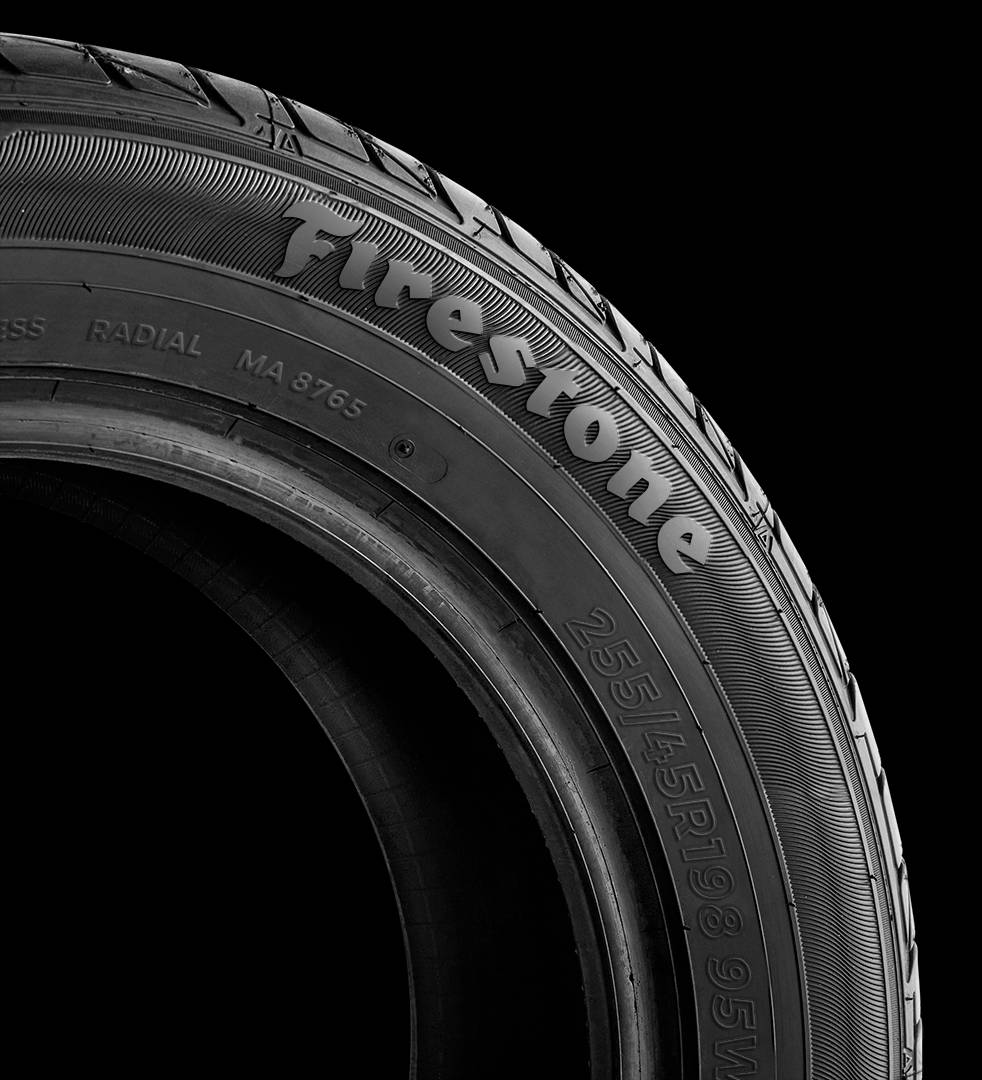 Firestone Tire Close Up Background