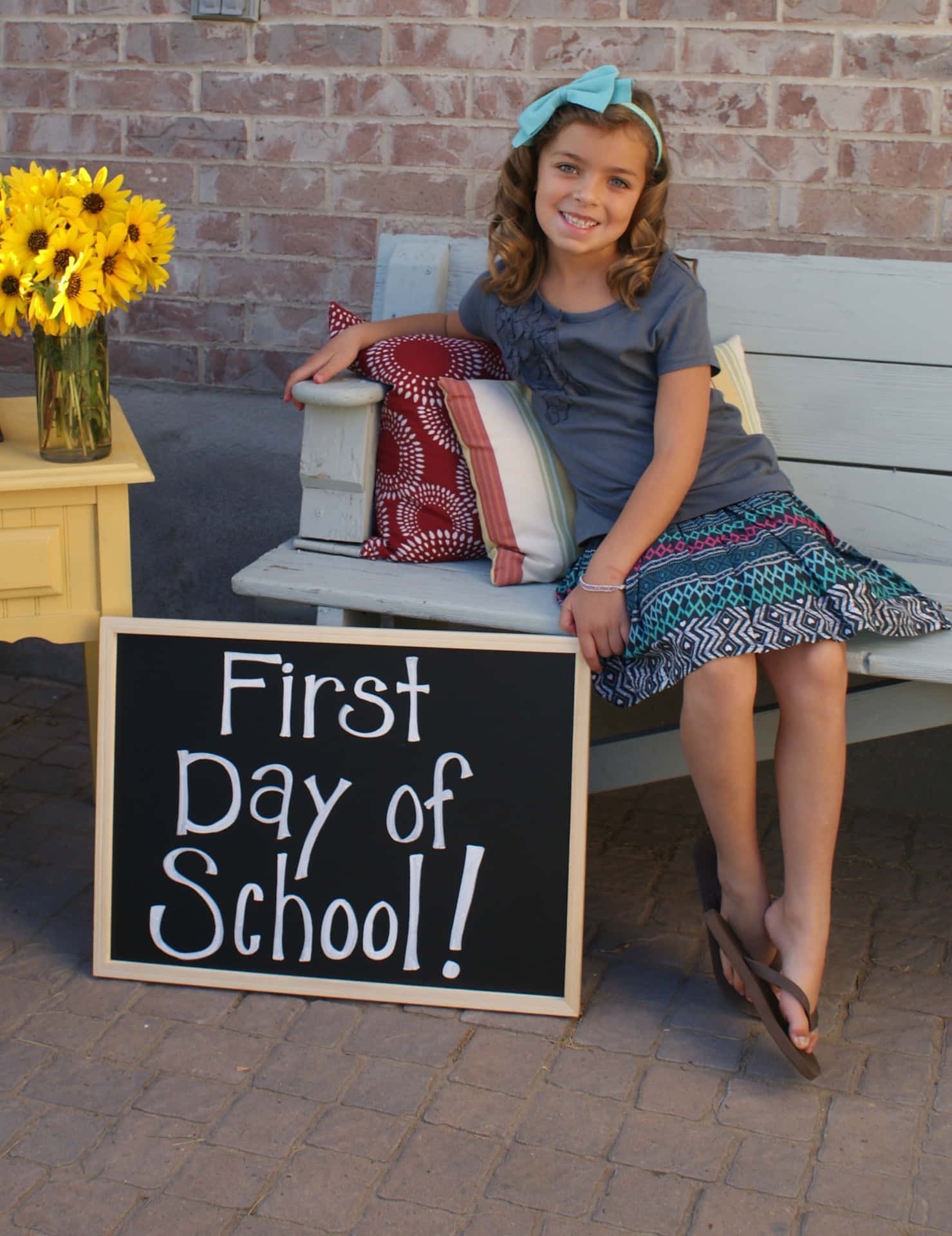 First Dayof School Smile