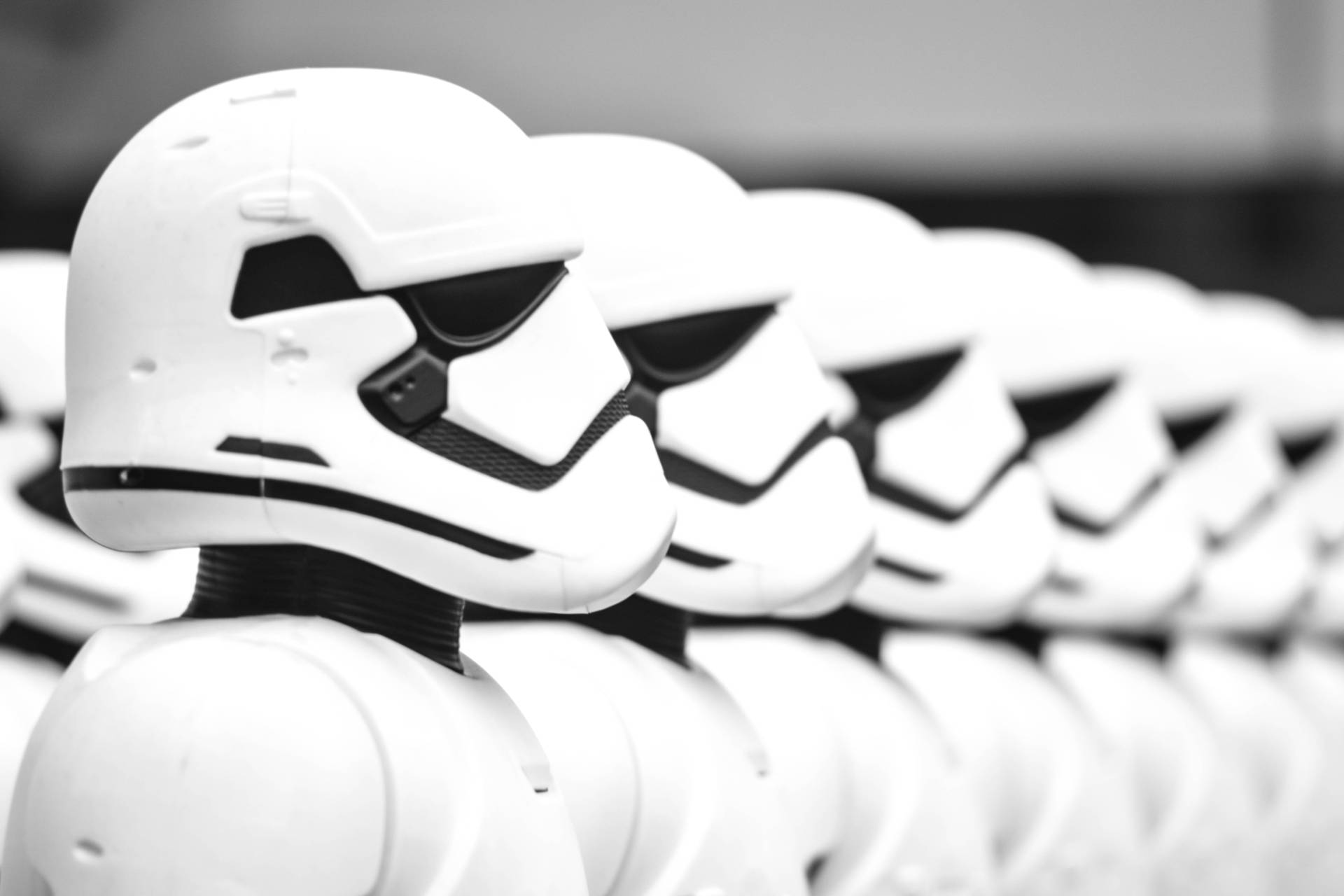First Order Stormtroopers On Patrol Background