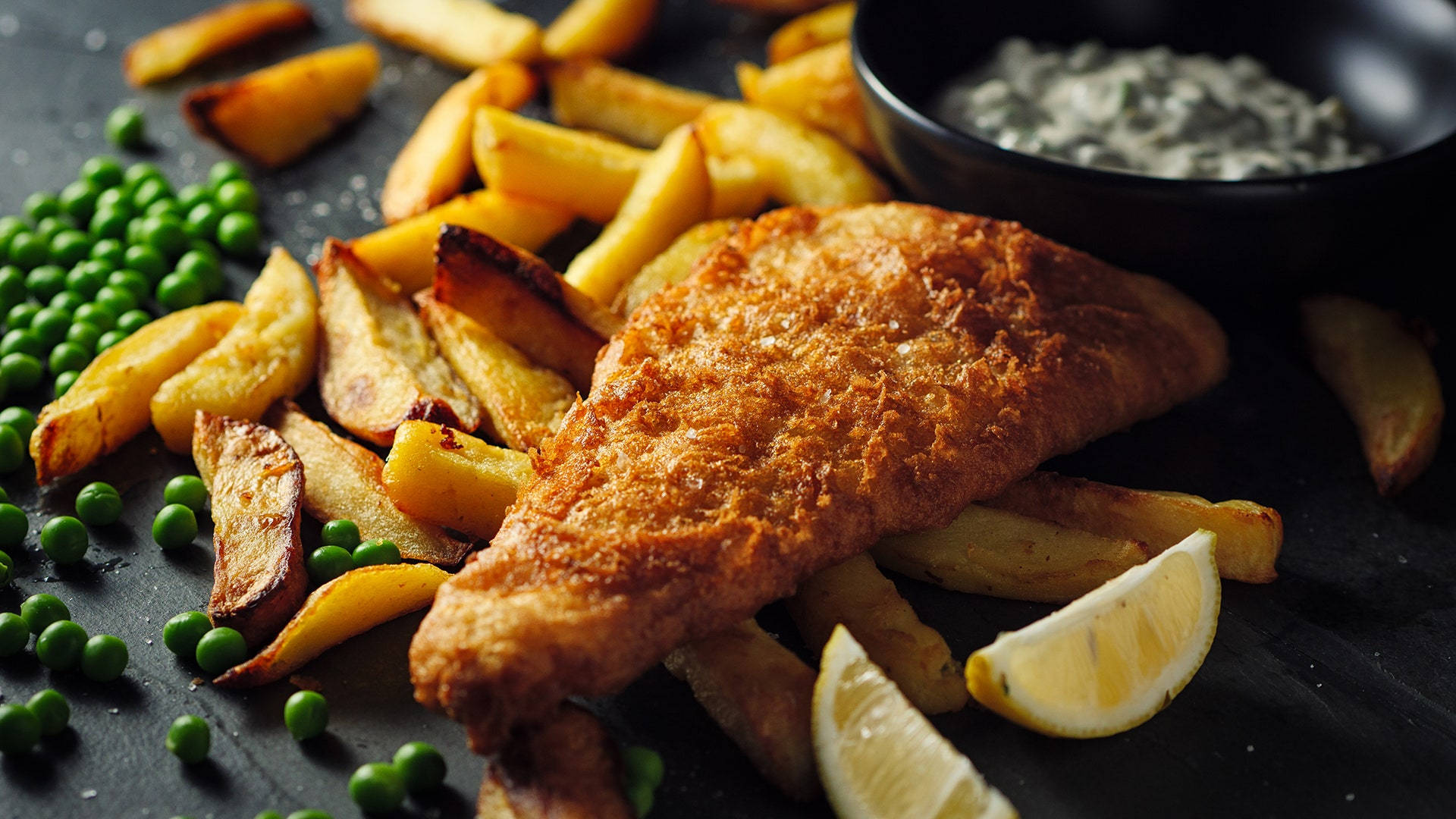 Fish And Chips Concept Photography