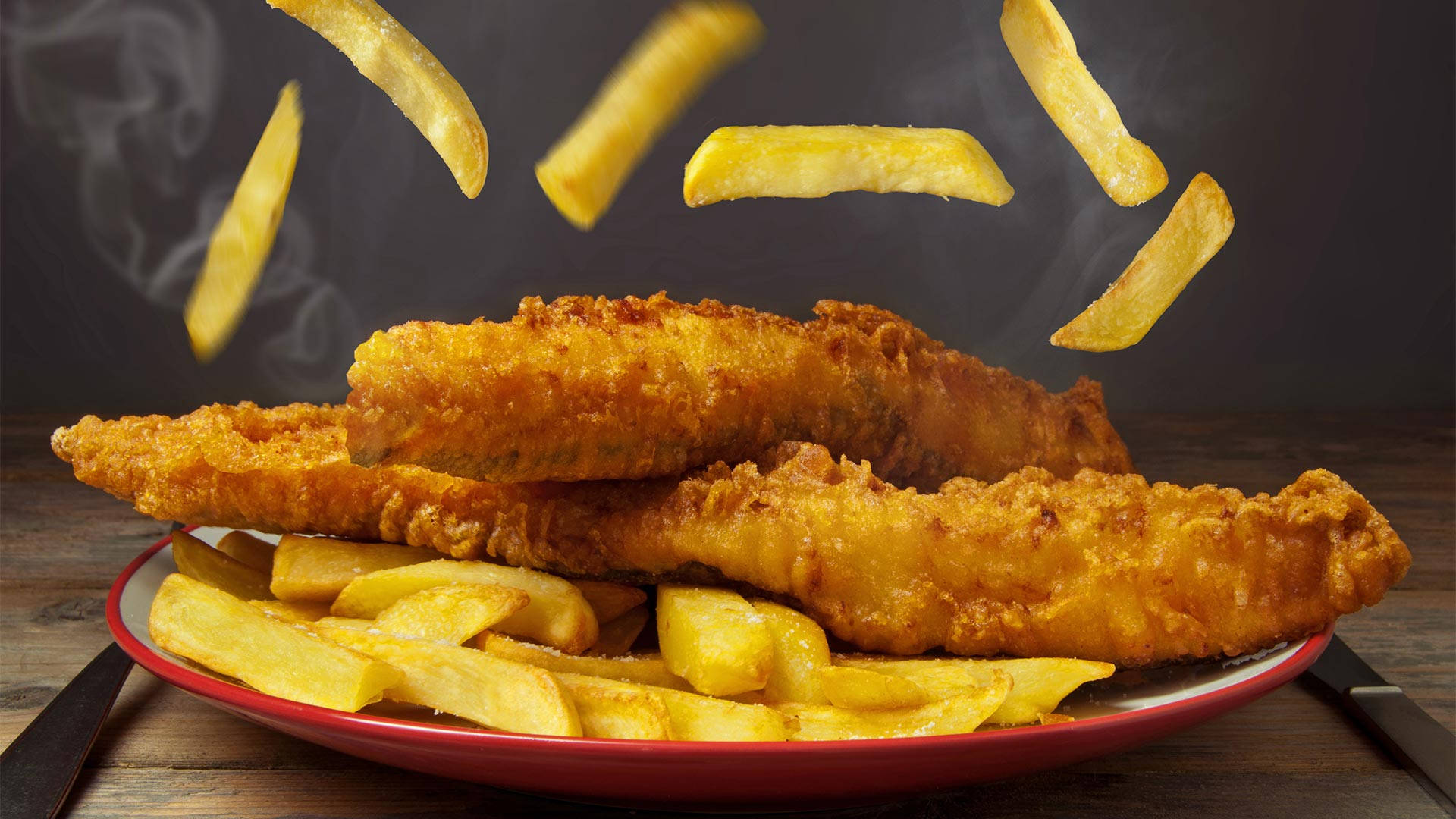 Fish And Chips Promo Photography