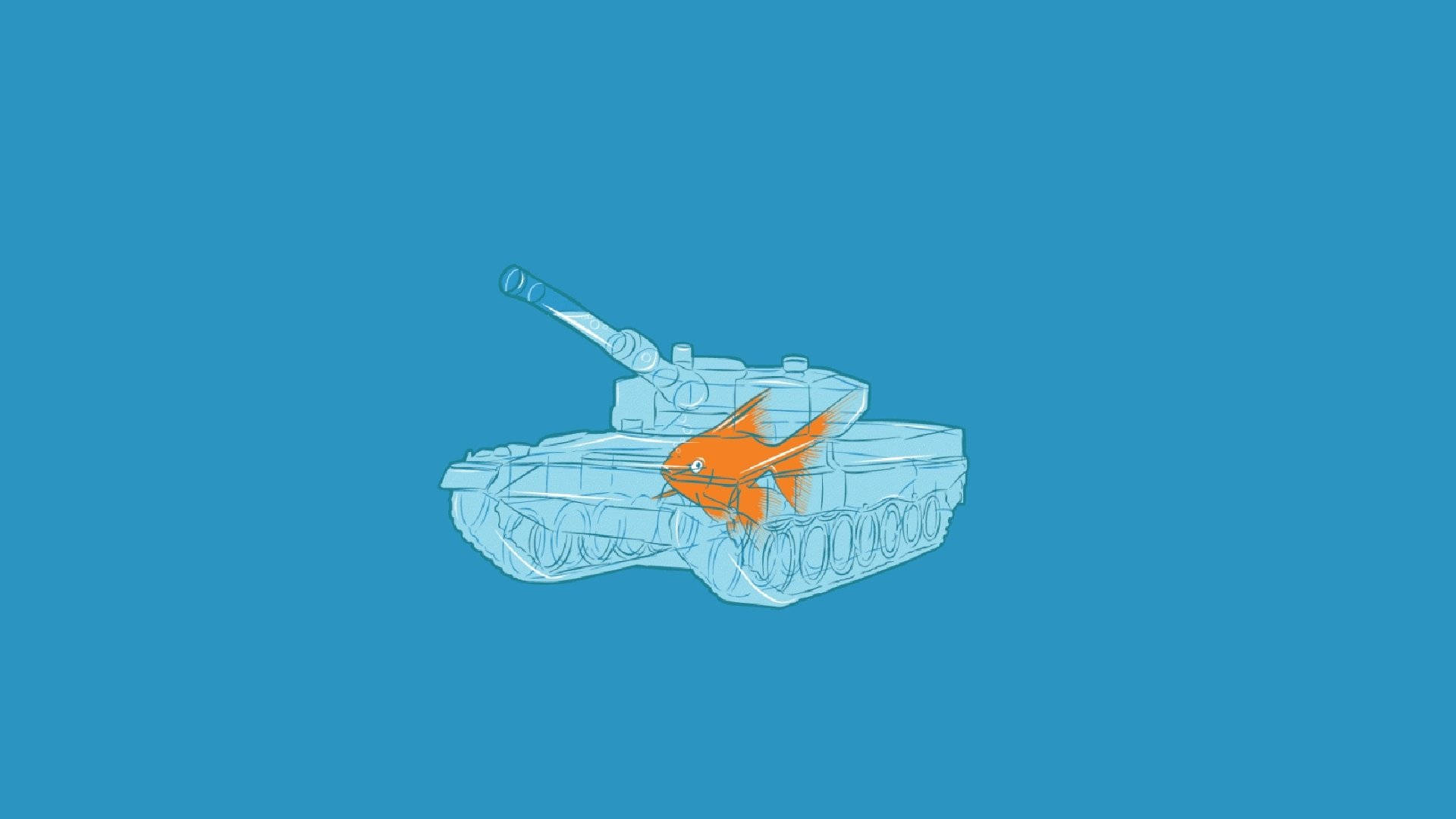 Fish Army Tanks Background